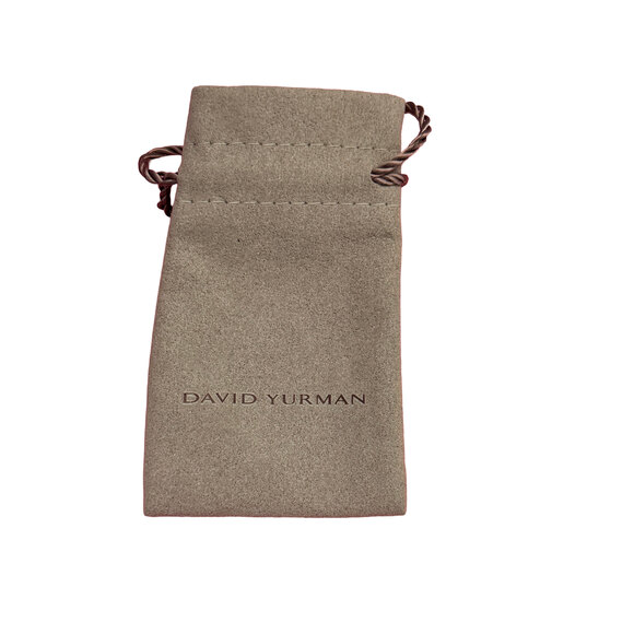 David Yurman Sterling Silver Diamond Black Orchid Chatelaine Ring